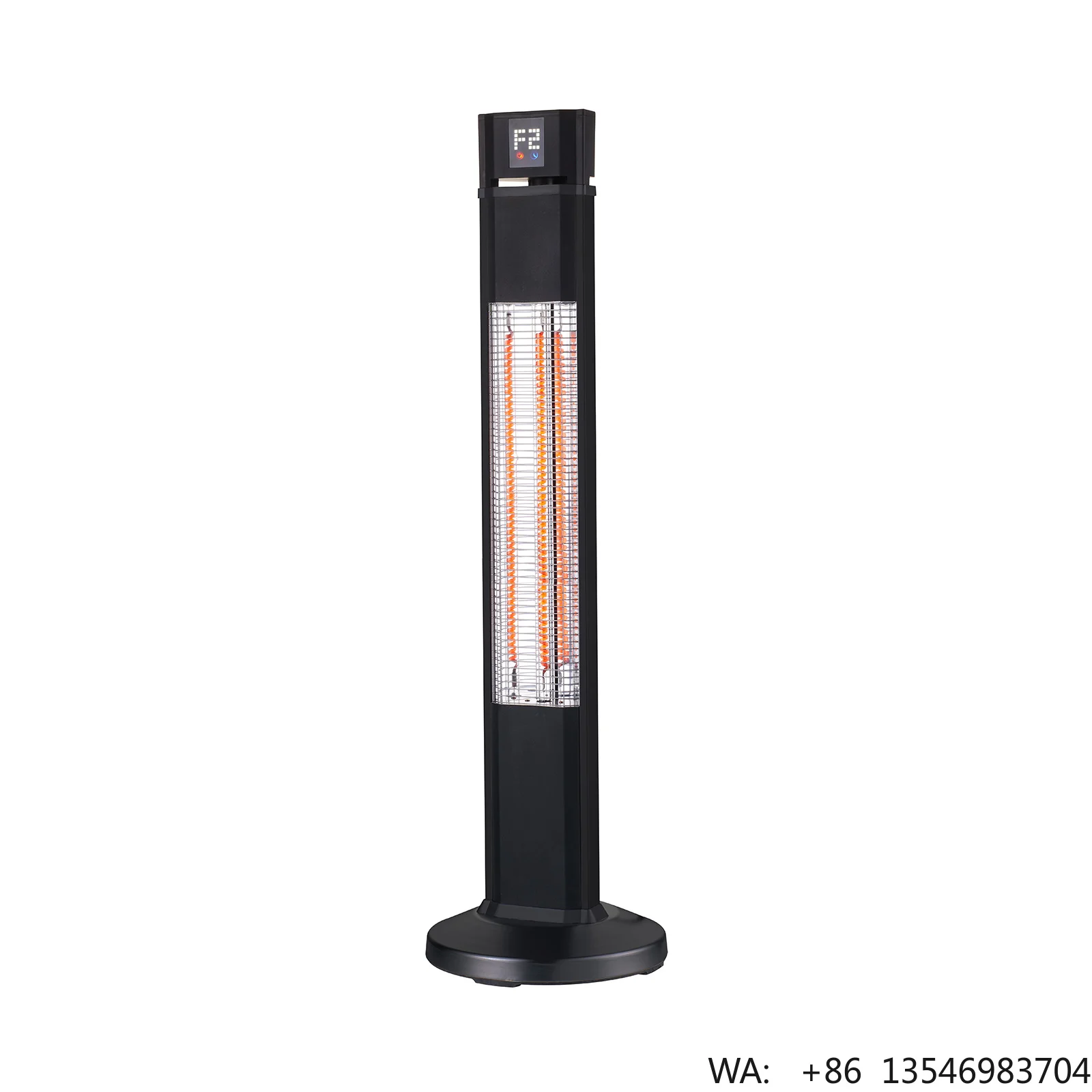 Wall Mounted and Freestanding Infrared  Electric Patio Heater 2000w Carbon Fiber Remote Control Outdoor and Indoor Use