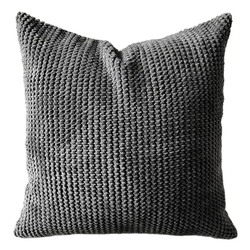 Quality Stripe Velvet Cushion Cover Soft Sofa Throw Pillowcase Nordic Chair Cushion Cover Decoration Home Living Room