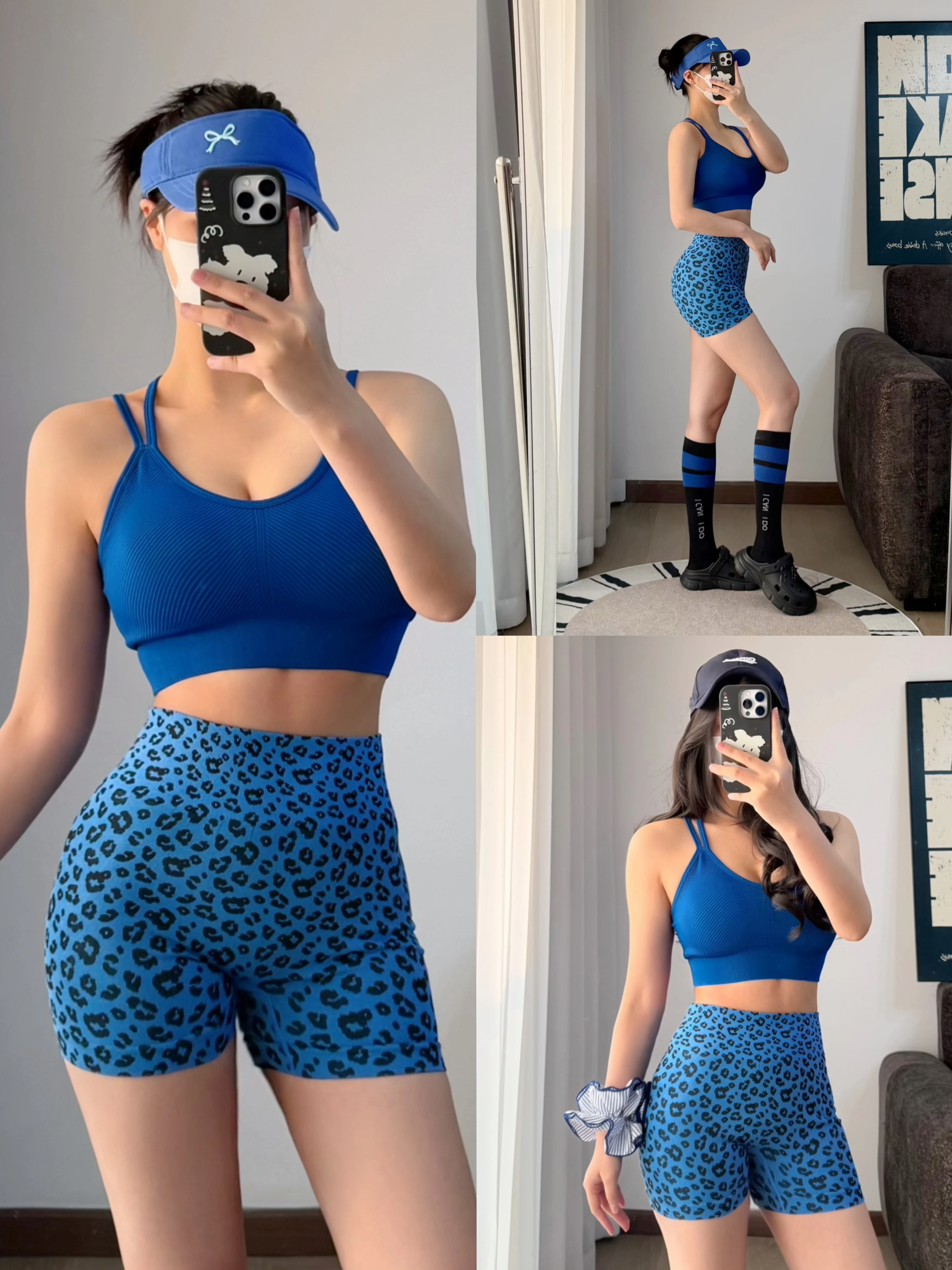 Nahtloses, dehnbares, rückenfreies Sport-BH-Tanktop mit Spaghettiträgern für Damen – mit BH-Polstern für Yoga und Fitness – Detail 6