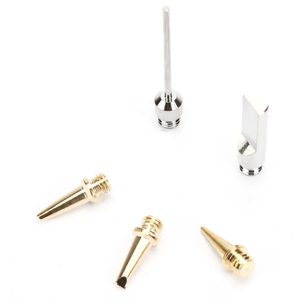 

5 шт. для модели HS-1115K, бутановые паяльные жала, универсальный набор наконечников, сменные наконечники для сварочной горелки, около. Длина 3,7 см