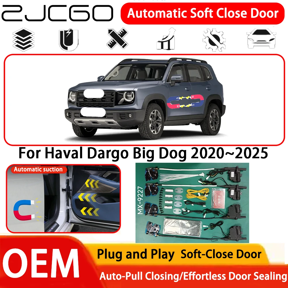 

for Haval Dargo Big Dog 2020~2025 Car OEM Plug and Play Automatic Electric Soft Close Door Comfort Closing System
