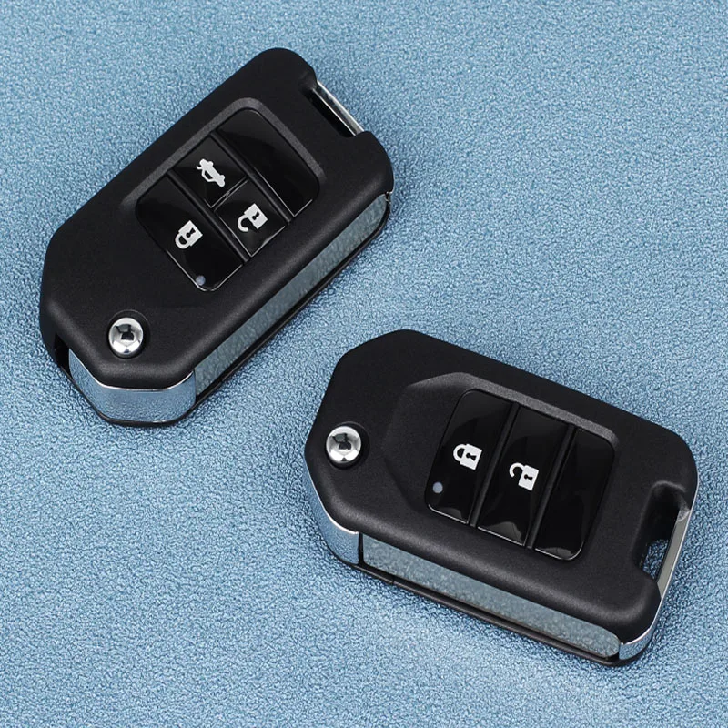 Modified Flip Remote Key Shell Case  For Hond FIT Odyssey CRV City Accord Civic FOB COVER