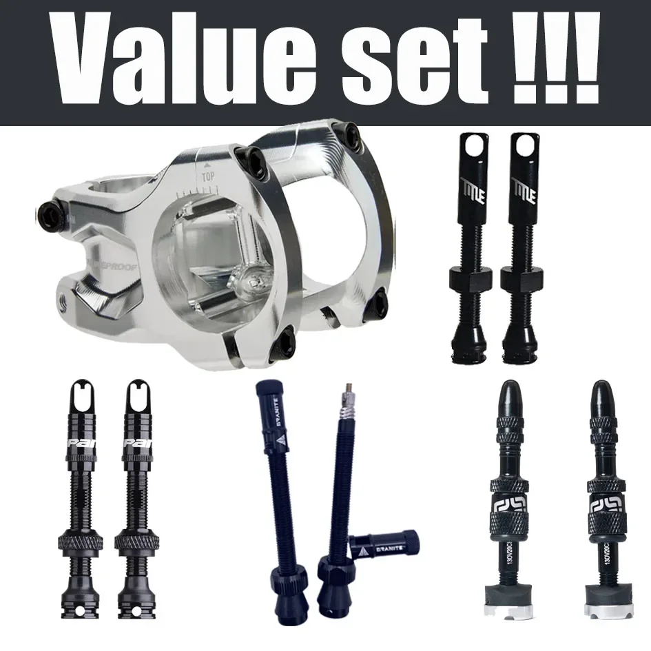 

Promotion Pack for Bicycle NUKEPROOF HORIZON Stem +TUBELESS VALVE KIT - Great Value and Quality for Your Mountain Bike