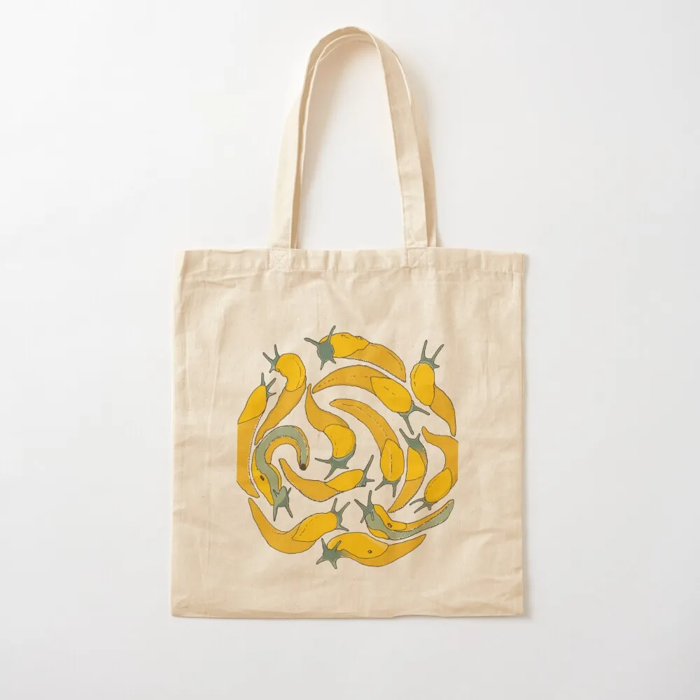 Banana Slug Party Tote Bag Handbags women Cloth bags Lady bags