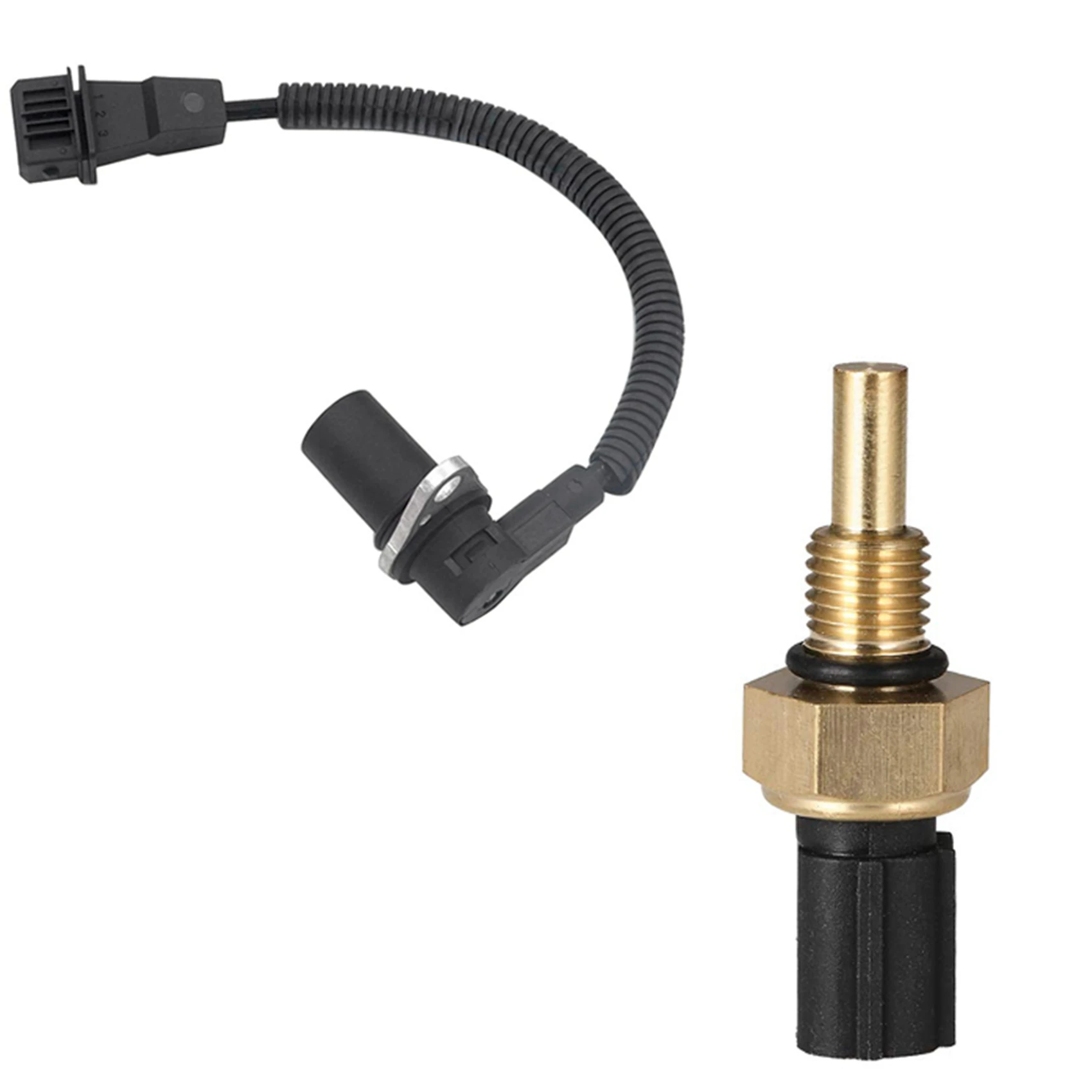 Docooler Engine Water Coolant Temperature Sensor Temp Sensor for Honda with Camshaft Cam Position Sensor CPS for Kia