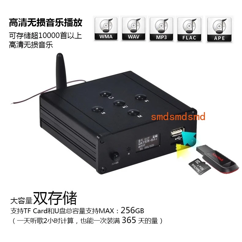 Lossless music player audio decoding hifi active bass bluetooth