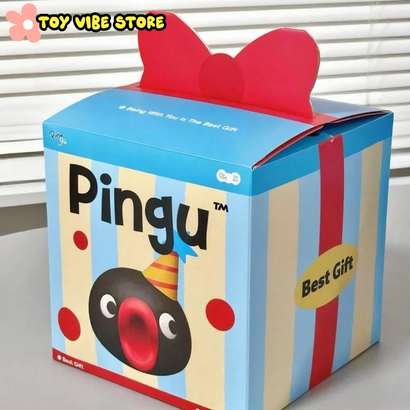 

Spot Goods Pingu Surprise Gift Box Doll For Children'S Birthday Anime Peripheral Pingu Toys Desktop Ornaments Doll Kids Gift