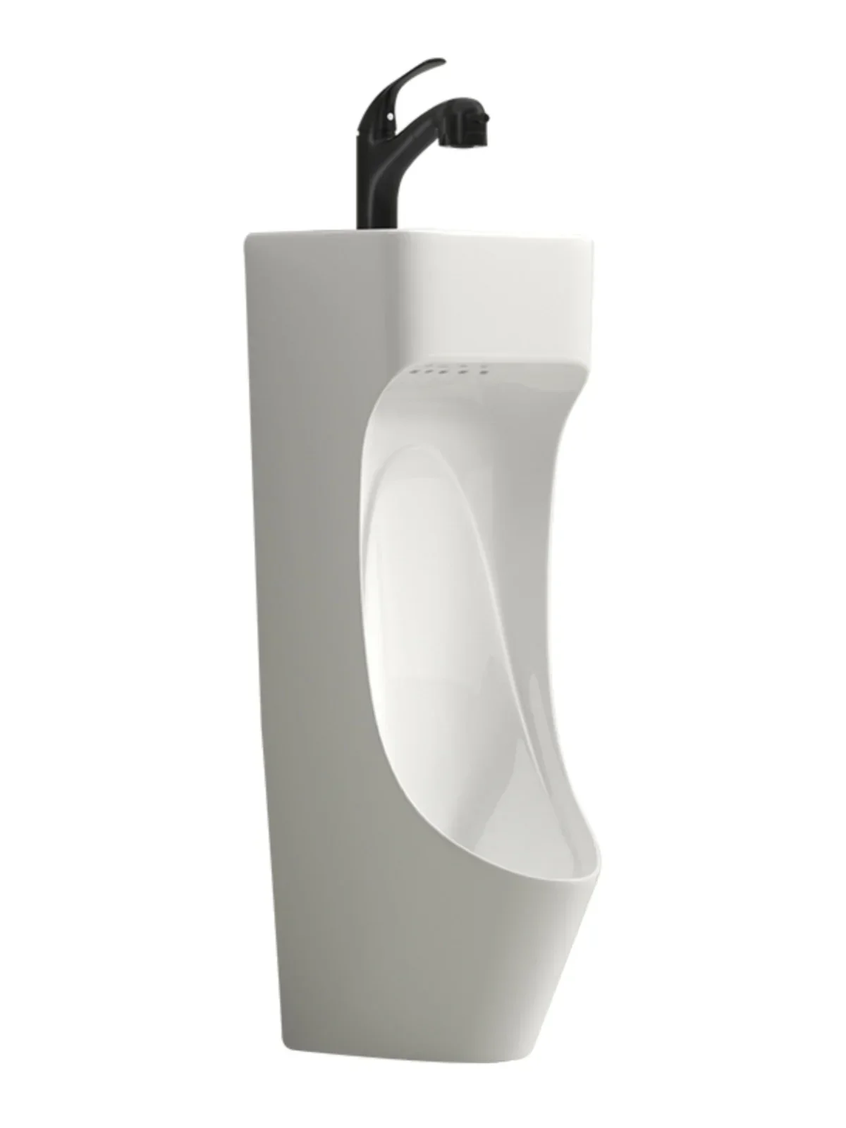 New urinal with wash basin integrated ceramic household bathroom wall-mounted floor-to-ceiling men's