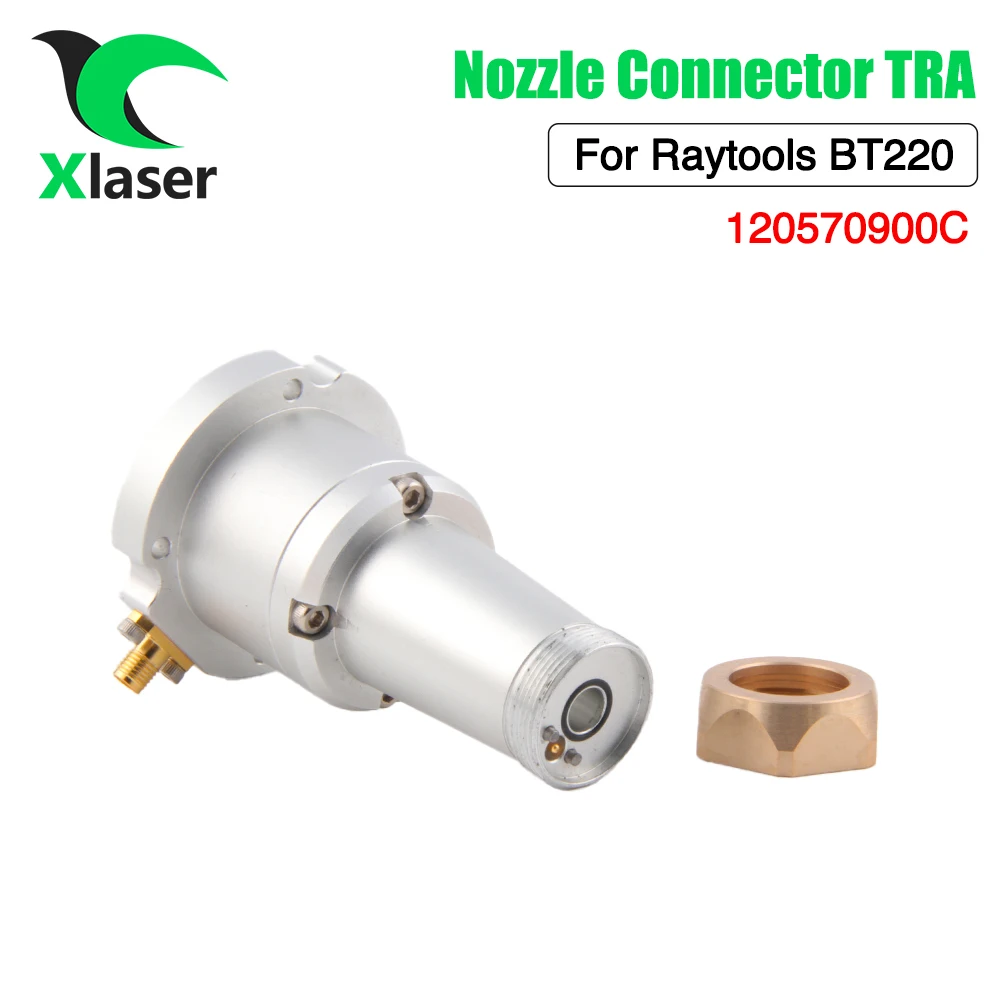 XLaser Raytools BT220 ثلاثية الأبعاد فوهة موصل TRA 120570900C لآلة القطع بليزر الألياف Raytools BT220