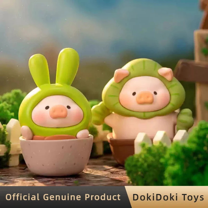 Genuine Lulu The Piggy Lulu Garden Series Mini Figures Blind Box Cute Lulu Doll Desktop Ornaments Toys Surprise Gift Bag Gift view 3