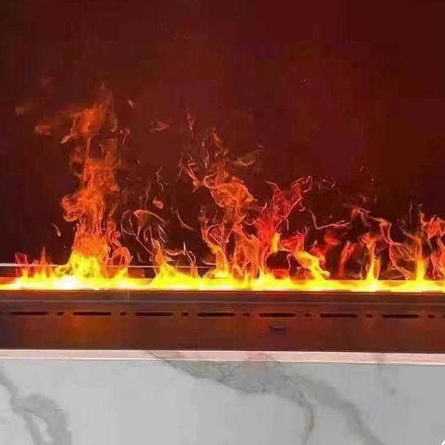 Fire Humidifier Himudifier pelembap udara, pembuat kabut api Llama Diffuser pelembab udara Hhumidifier 3D