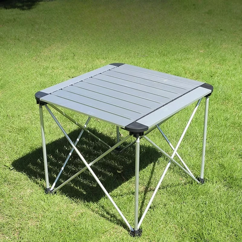 

Portable Folding Aluminum Camping Table Small Multi Camping Table Function Portable Dining Carro De La Compra Camping Supplies