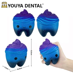 Dental Toothpaste Teeth Shape Slow Rising Squeeze Toy Slow Rebound Sensory Fidget Toys Hand Spinner Dentistry Children Clinic