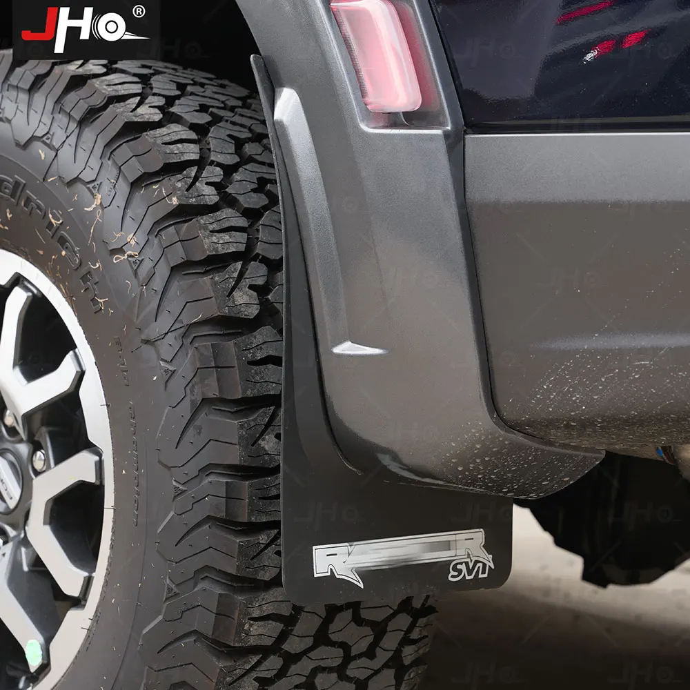 JHO Mudguard Mud Flaps Splash Guards  For Ford F150 Raptor 2022 2023 Car Exterior Accessories