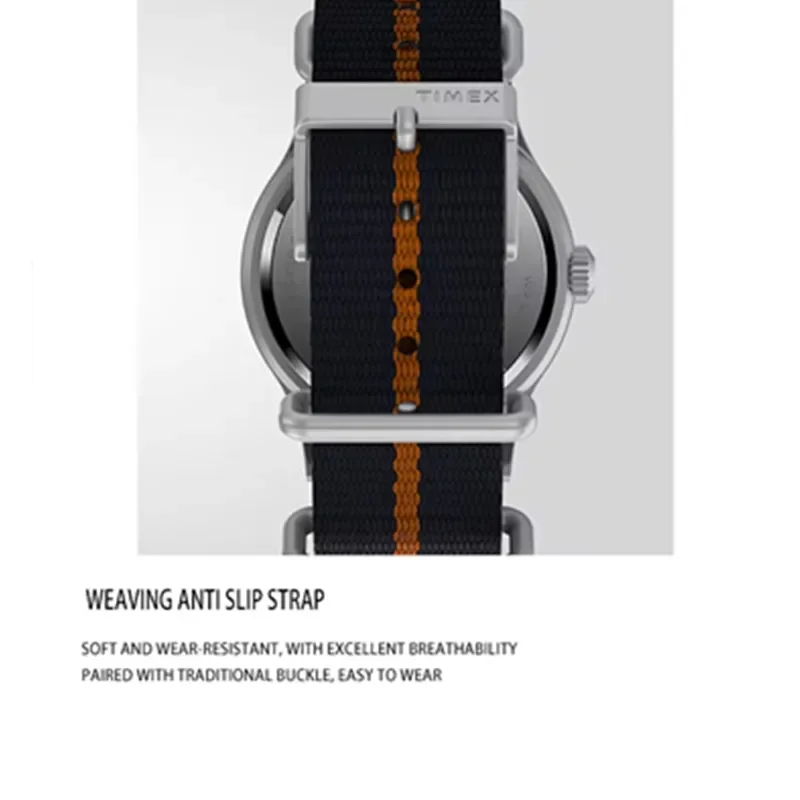 TIMEX Quartz Series Outdoor Canvas Watch Strap orologio Casual da uomo/orologio da donna Fashion Watch Luxury Brand Watch