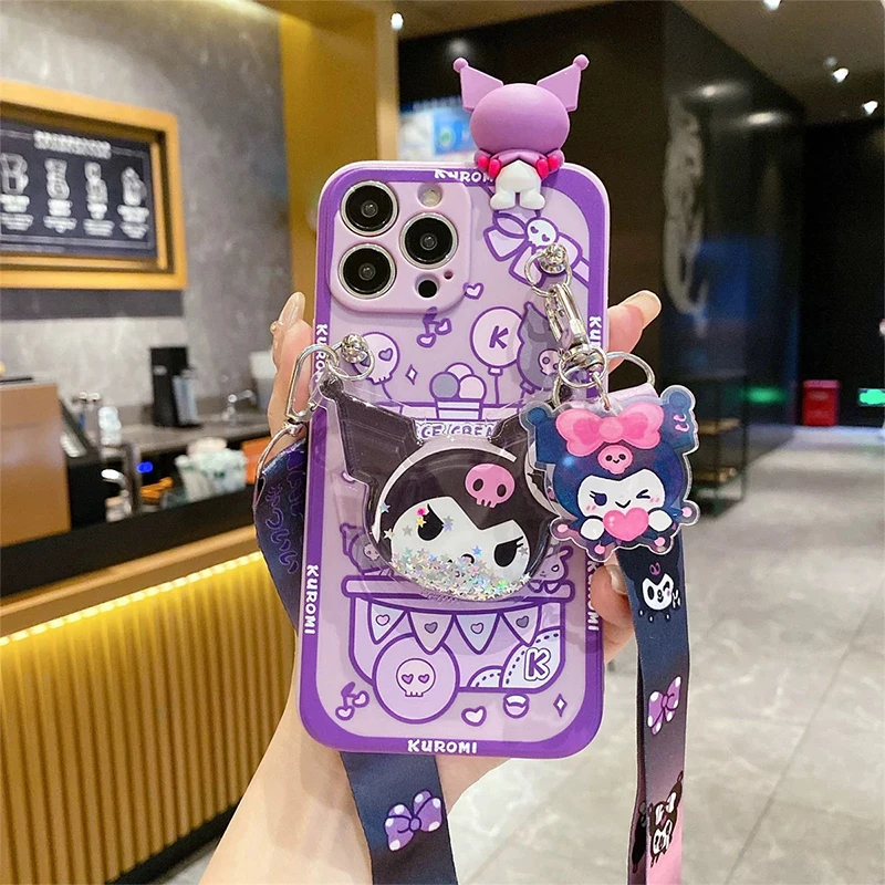 هاتف Kuromi vivo Apple Series Melody OPPO المحمول Pro كارتون لطيف بالإضافة إلى حزمة كاملة #4