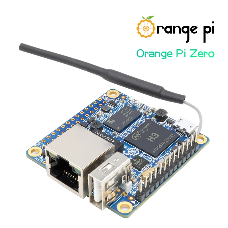 Imagem -02 - Orange Pi-zero Open-source Single Board Computer Quad-core Run Android 4.4 Ubuntu Image Debian Allwinner h3 Soc 256 mb 512mb