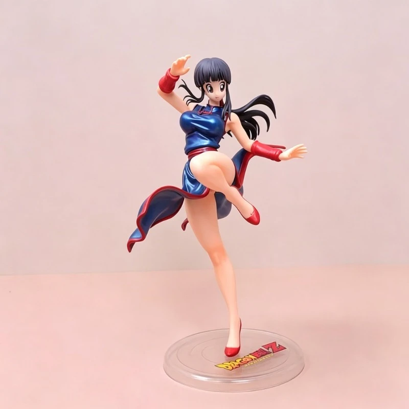 Dragon Ball Cheongsam Qiqi 20CM Sexy Beautiful Girl Anime Game Doll Trendy Fun Figure Model Gift - view 5