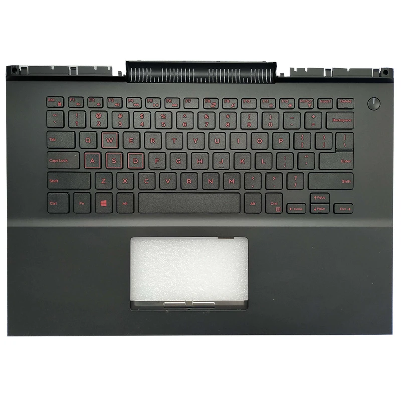 

NEW For Dell Inspiron 14 7466 7467 US laptop with palmrest upper cover No backlight 0FWCCN