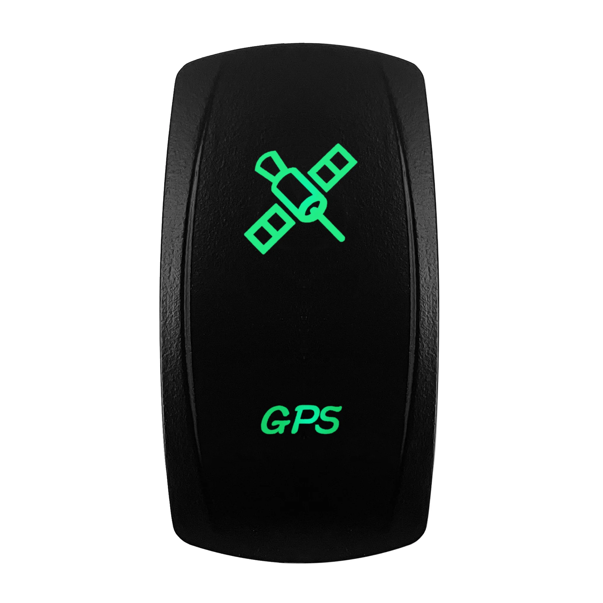 

12 В 24 в лодочный автомобиль 5 контактов вкл/выкл SPST клавишный переключатель-GPS-зеленый светодиод Водонепроницаемый IP66 для Carling ARB 4X4 NARVA