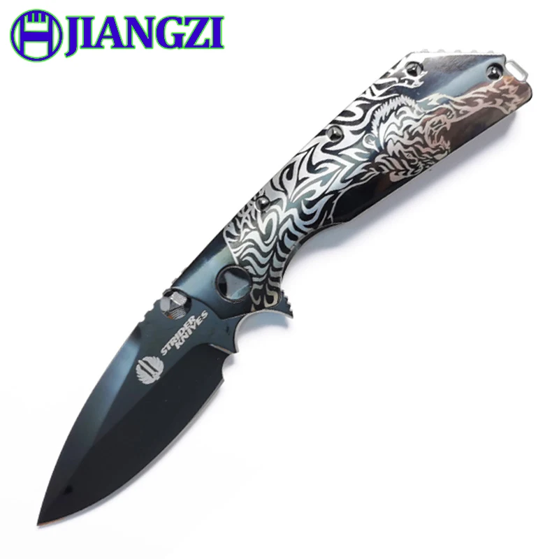 

Складной нож M390, высококачественный уличный карманный нож, многофункциональный инструмент для кемпинга, нож для фруктов, титановое зеркало/DLC