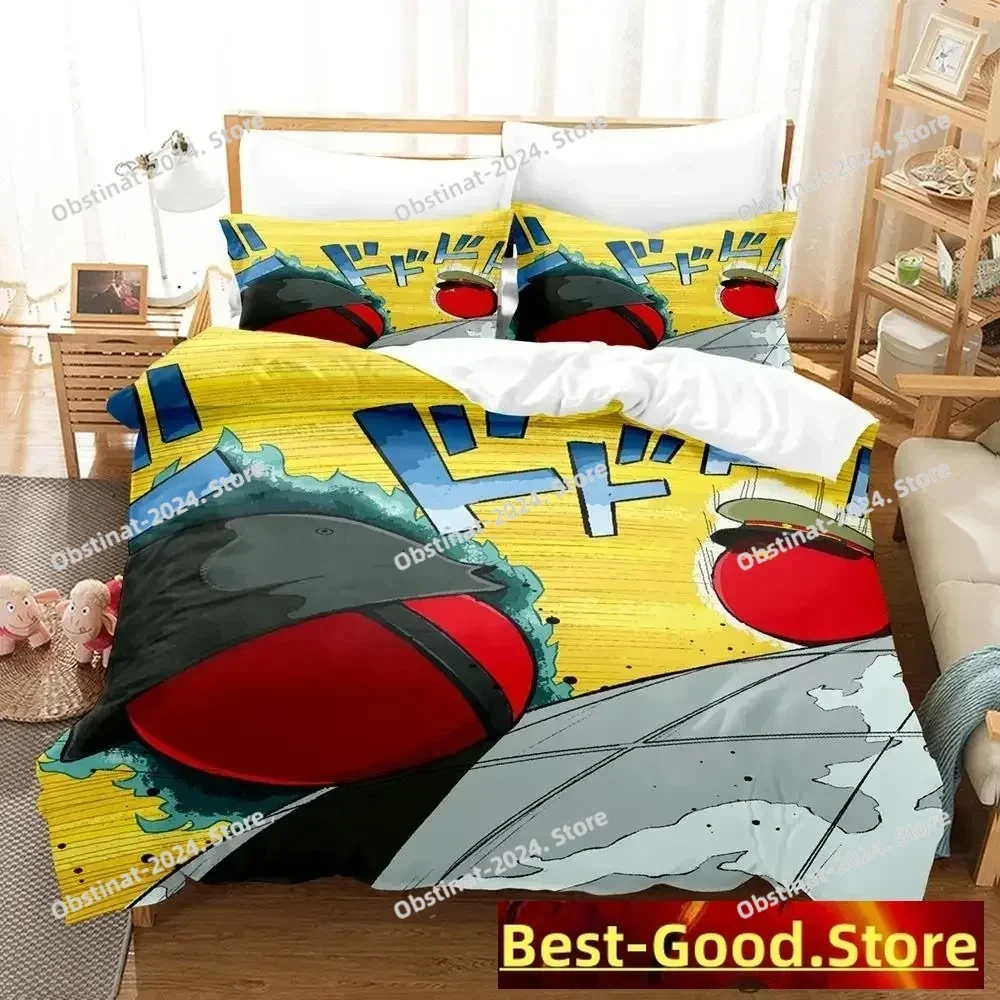 

New Countryball Polandballs Printed Bed Set Duvet Cover Pillowcase Bedding Set Bed Linen Sheet Quilt Cover Full Queen King Size