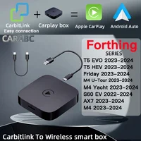 DongFeng Forthing T5 EVO Friday Yacht S60 carbitlink adaptador de conexión fácil a carplay inalámbrico Android caja inteligente automática CARABC