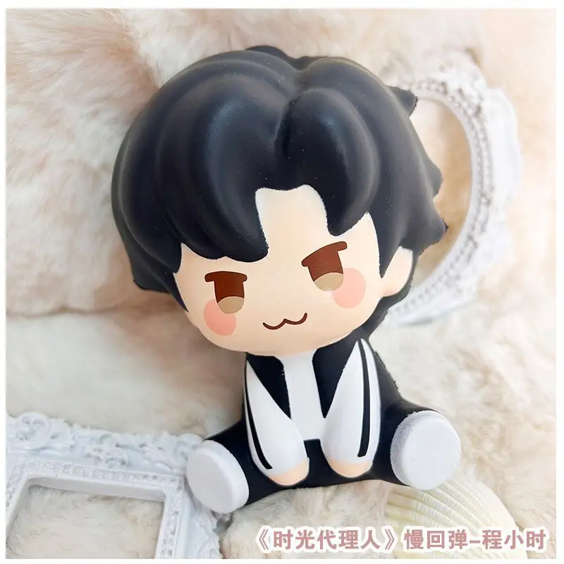 Link Click Slow Rebound Doll Charles Lucas Anime Peripheral Fashion Creativity PU Slow Rebound Decompression Tool Ornament Gifts