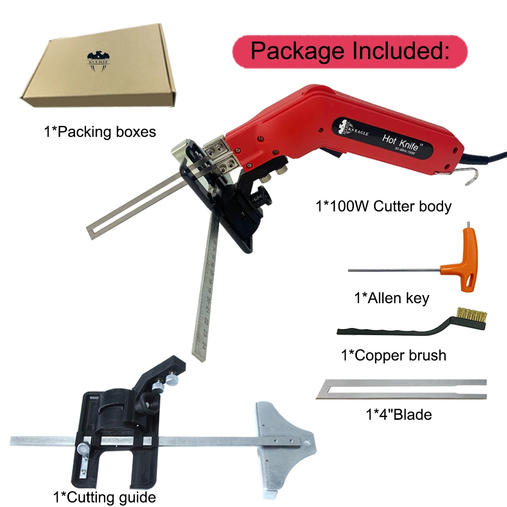Schuimsnijder Heet Mes 110/230V Elektrische Schuimpolystyreen Snijmachine Piepschuimsnijder DIY Snijgereedschappen KS EAGLE Schuimsnijder