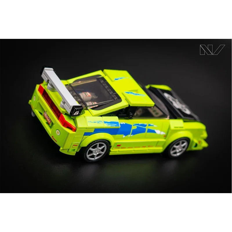

MOC-145853 Классическая модель культового спортивного автомобиля 90-х годов, 459 деталей. MOC Креативный подарок для мальчиков, детская игрушка на день рождения.
