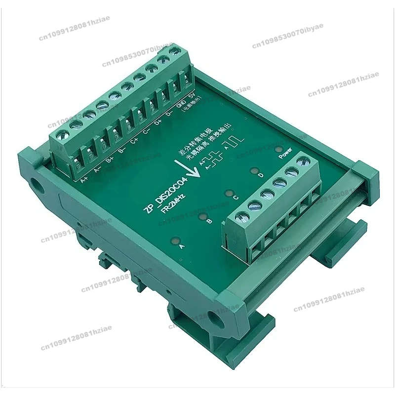 Differential Signal To Collector Single-ended, Servo Feedback Encoder Signal Into PLC High-speed Counting TTL To HTL