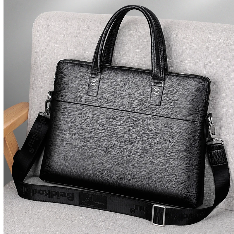 男性革ショルダーバッグビジネス男性の有名なブランドクロスボディメッセンジャーコンピュータバッグ男性弁護士高級ハンドバッグボルソやつ