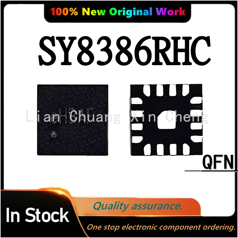 (5Pcs)100% New SY8386RHC SY8386 (Ehaiz Ehbjf Ehbak Eh...) QFN-16 Chipset
