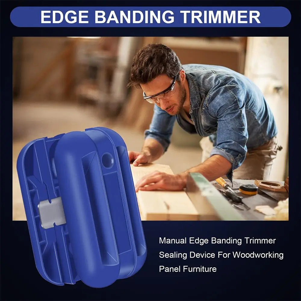 Veneer Trimmer Edge Banding Trimmer Carpentry Easy To Use Cuts in Both Directions Woodworking Adjustable Save Time Edge Trimmer