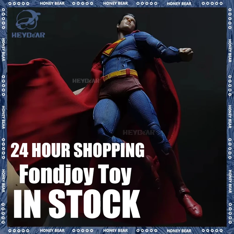 

【In Stock】Fondjoy Figure David Corenswet Superman 1/9 Action Figures New Superman Figurine Pvc Collect Model Ornament Toys Gifts