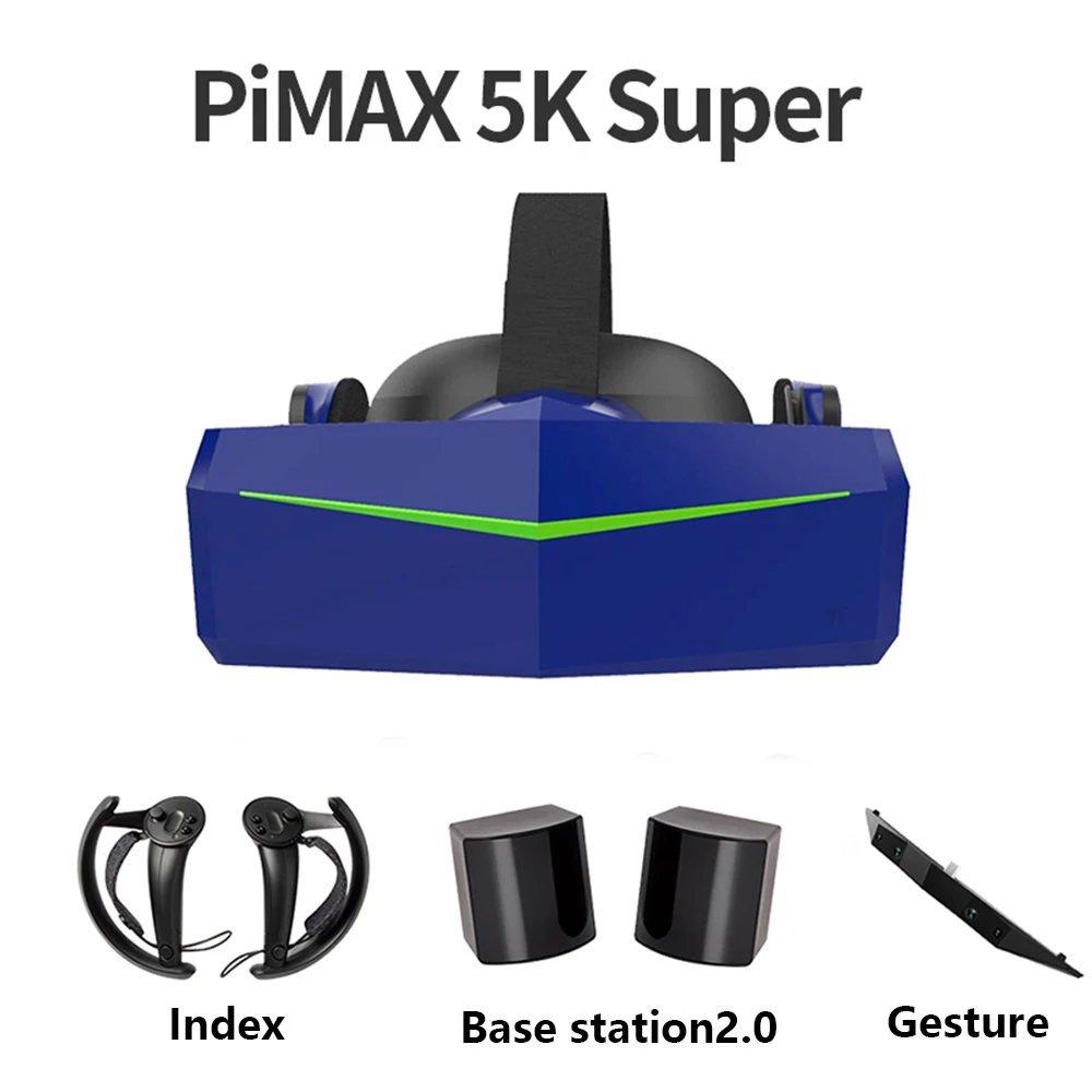 2025 hot sale 5K Super VR Smart Glasses RTS 180Hz Ultra-high Refresh Rate VIRTUAL Reality Headsets PCVR 3D Headsets COMPUTER VR