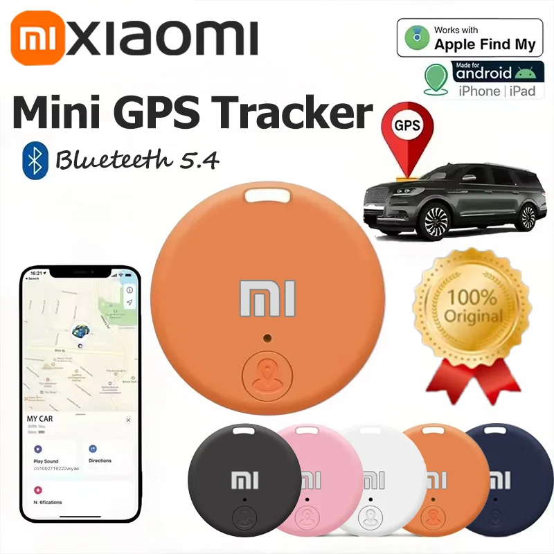 

Mijia Mini GPS трекер Bluetooth 5.4 анти-потерянное GPS мини-устройство домашнее животное детская сумка кошелек отслеживание для IOS Android Smart Finder локатор