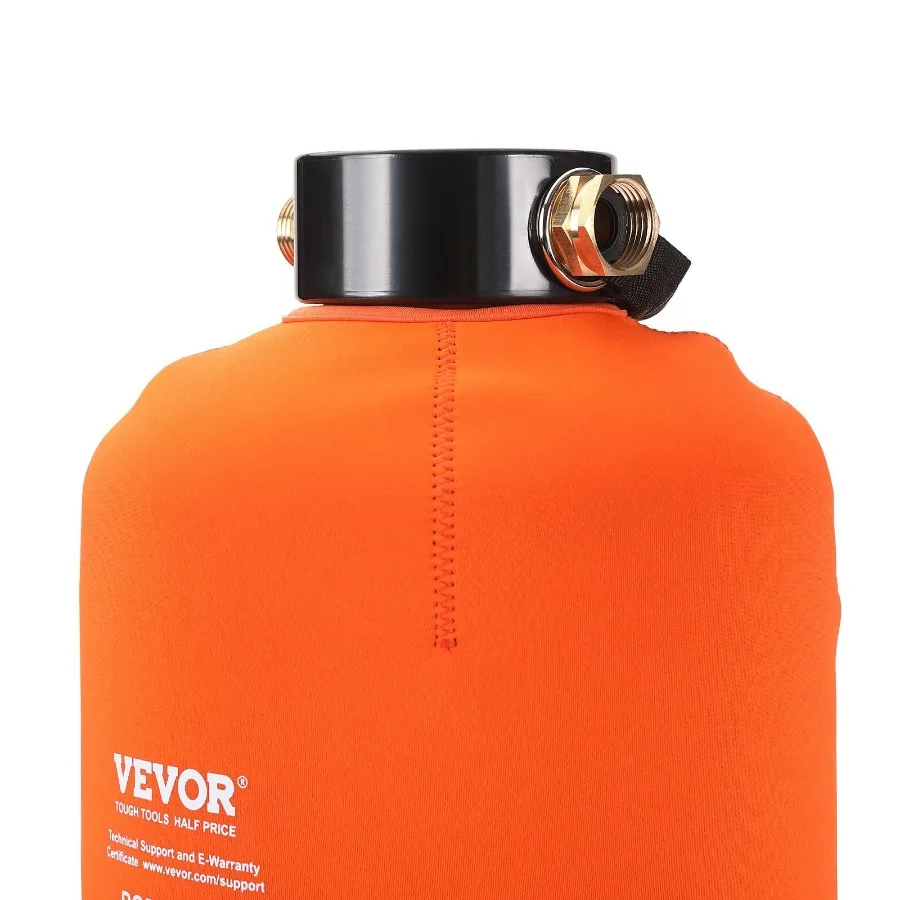 

RV Water Softener 16 000 Grain Portable Water Softener with 3 4 Brass Fittings and 42 Hose Soften Hard Water Filter System for