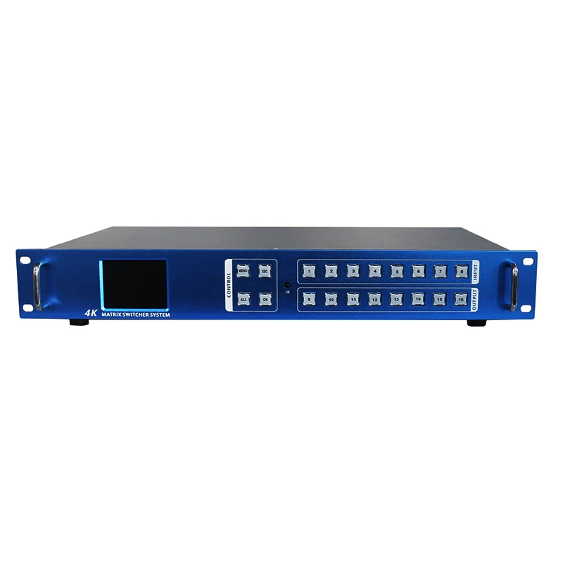 4K@60 HDMI Matrix Switch 8x8 4x4 16x16 with Audio Ethernet  APP RS232 IR Button Switcher HDCP  4K Video Display Switch Splitter