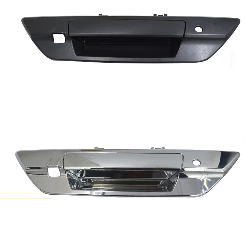 

​Tailgate Door Handle With Camera Key Holes Black Or Chrome 69090-0K110 For Toyota Hilux Revo 2015-2021 690900K120