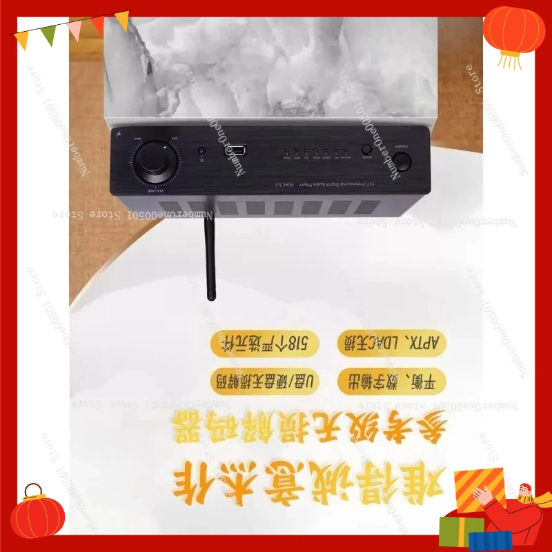 

HiFi Lossless Bluetooth Digital Player DAC Decoder Digital Audio Player Digital Preamplifier SDAC5.2