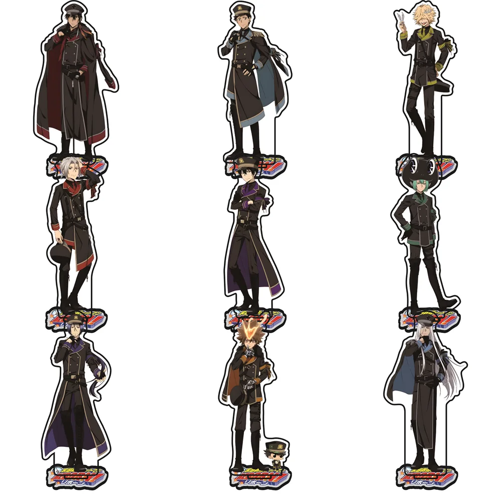 Anime Katekyou Hitman Reborn 15cm Acrylic Stand Hibari/Hayato Tabletop Decorations Accessories Decor Gifts Exquisite Products