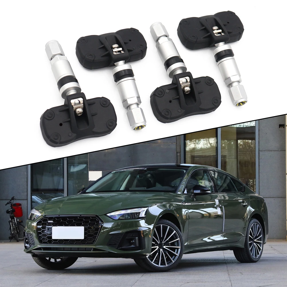 4 шт. датчики контроля давления в шинах для точной обнаружения утечек и температуры, совместимые с технологией 5 0