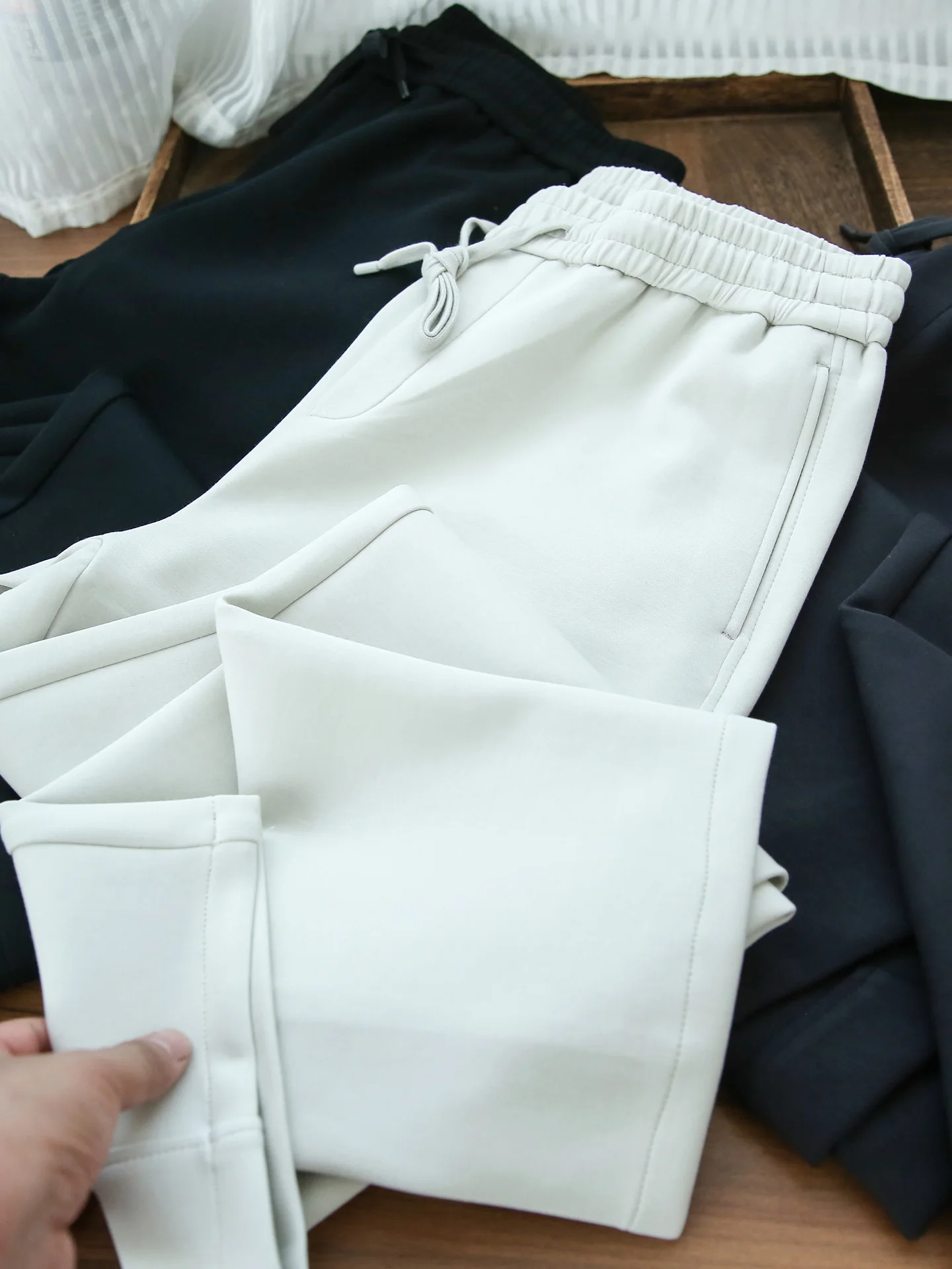 

Новые осенние мужские спортивные брюки из модала и хлопка, прямые, длинные, прочные, модные, цветные