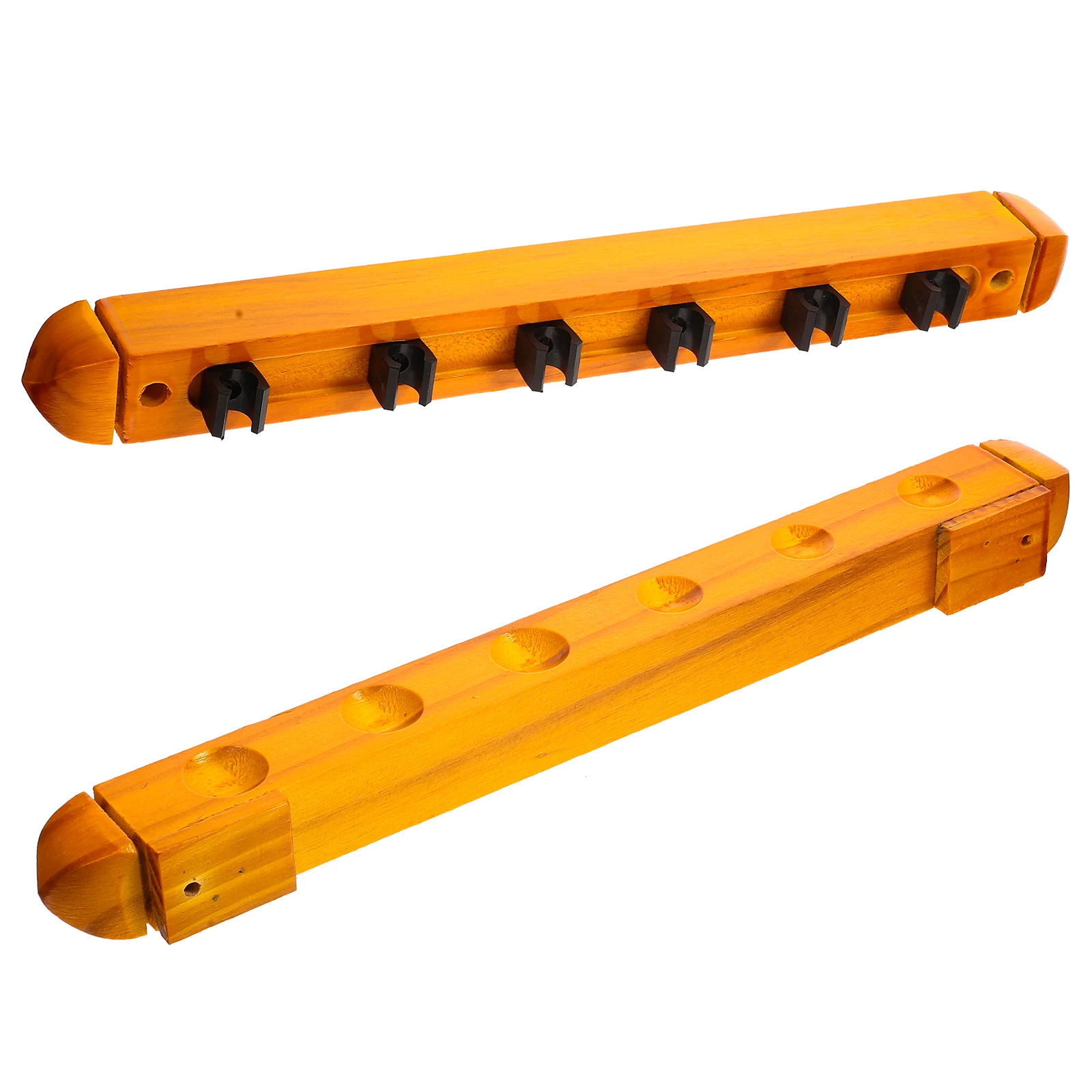 

1 set Red Billiard Rack Durable High-grade Material Storage Display Decorative Pole Stand Pool Stick Holder