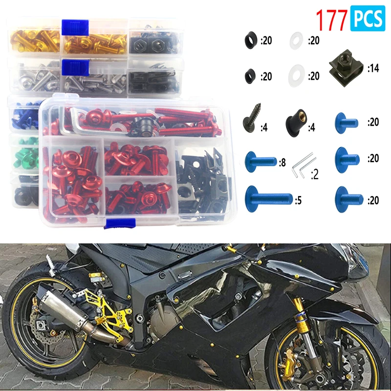 177PCS Screws Set M…