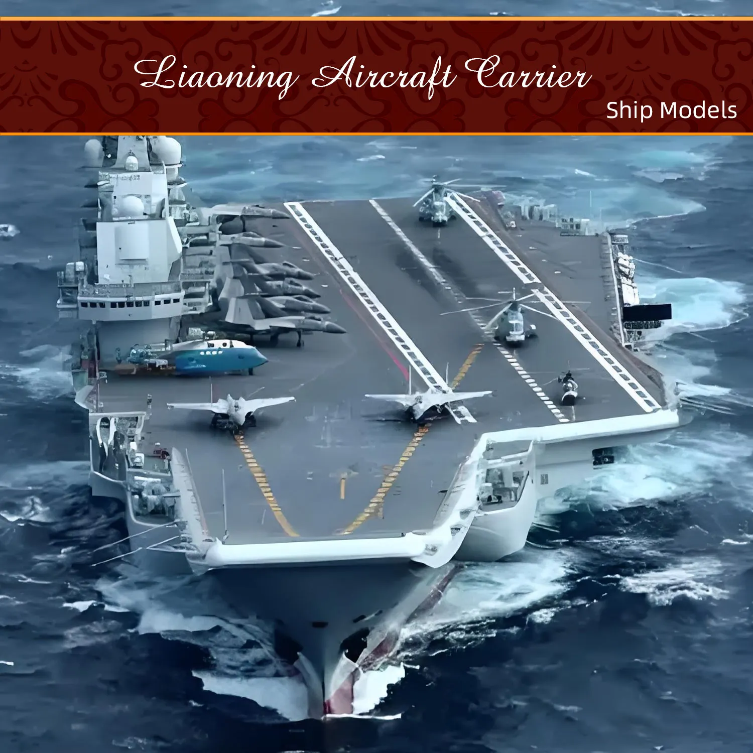 1:200 Scale RC Aircraft Carrier 2.4G 6CH Remote Control Warship Fiberglass Hull ABS Deck Water Sailing Military Hobby Model