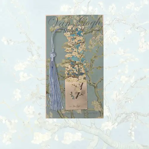 Aesthetic Book Page Clip Floral Painting Metal Bookmark Hollow Metal Book Accessories Student Reading Mark Stationery Gifts - Image 17
