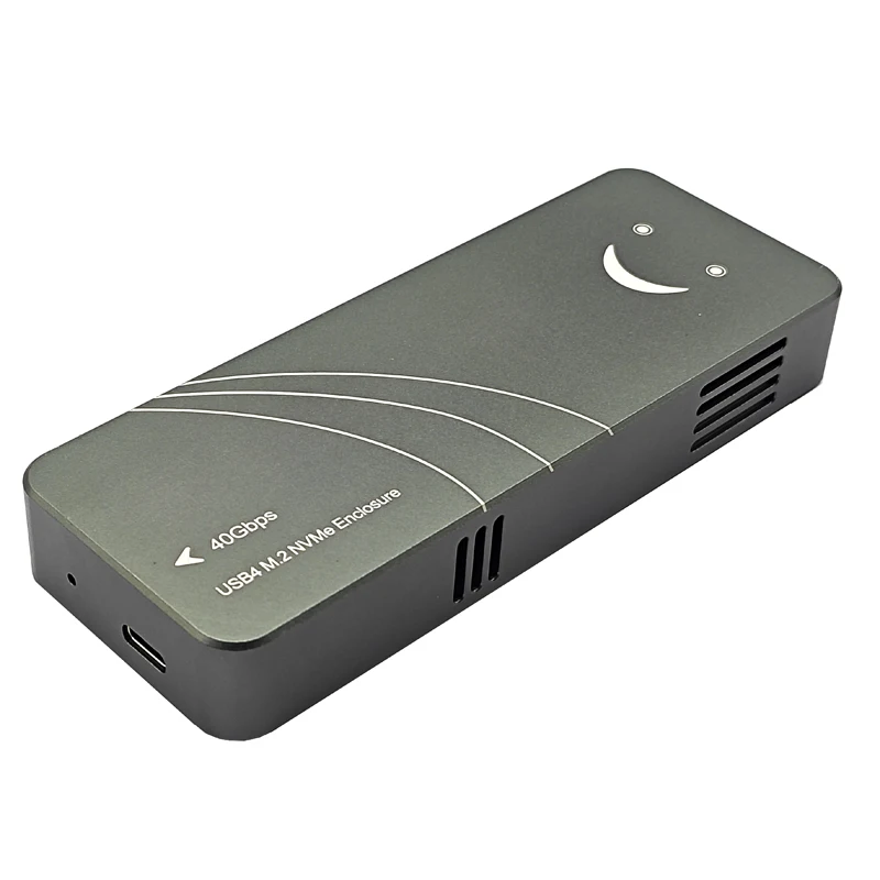 เคสมือถือ NVMe Thunderbolt 3 M.2 USB4 40ก. กล่องมือถือภายนอกฮาร์ดไดรฟ์ SSD สำหรับ MacBook แล็ปท็อปเดสก์ท็อปสำหรับ Samsung 980 Pro