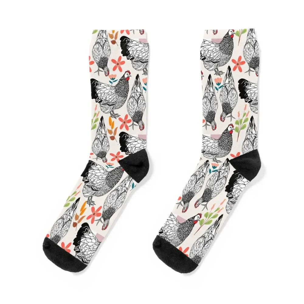 

chicken pattern Socks funny sock sports stockings Socks For Man Women's